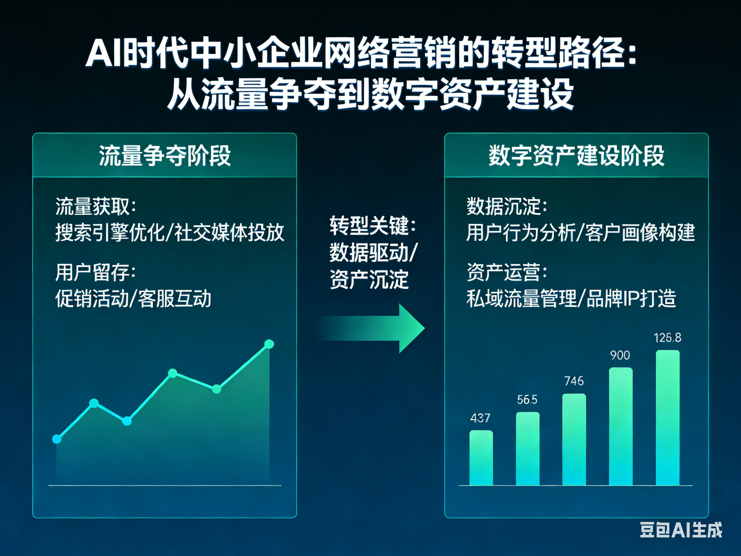 AI时代,中小企业网络营销的转型路径:从流量争夺到数字资产建设